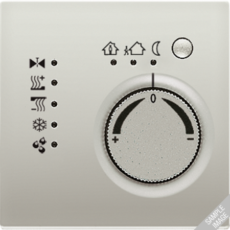 KNX-регулятор с ручкой для установки температуры антрацит