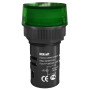 Лампа комм. ADDS 22 мм LED зел. 24В AC/DC ЛK-22