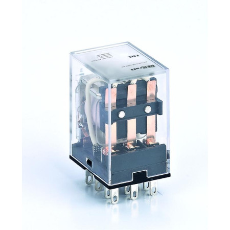 Реле промежуточное ПР-102 3 конт. с LED 5А 230В AC