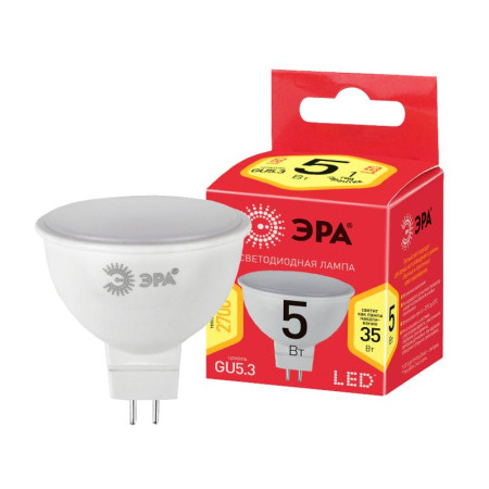 Лампа светодиодная RED LINE ECO LED MR16-5W-827-GU5.3