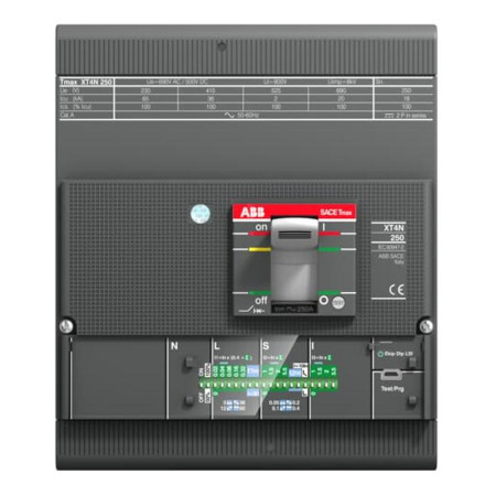 Выключатель автоматический XT4S 160 Ekip LSIG In100A 3p F F