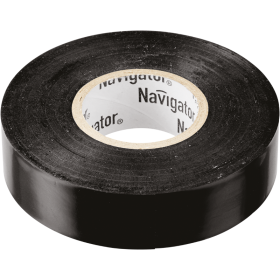 Изолента NIT-A19-20/BL чёрная