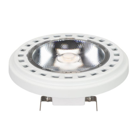 Лампа светодиодная AR111-UNIT-G53-15W- Warm3000 (WH, 24 deg, 12V)