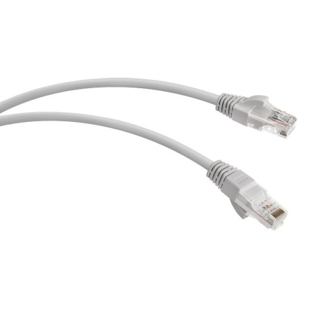 WR-PC-RJ45-FTP-5E-0.5-GY Патч-корд U/UTP, кат., 5е, 2xRJ45, неэкран.,, серый, LSZH, 5м