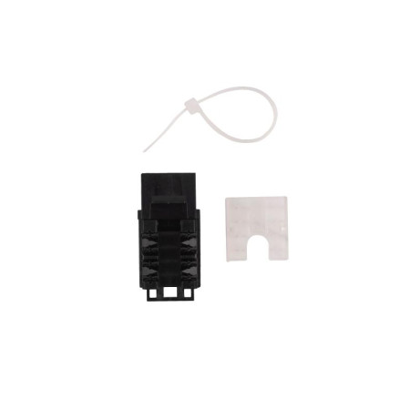WR-KJ-RJ45-C5E-90-SW-BK Вставка Keystone Jack RJ-45, 90 градусов, кат., 5e, неэкран.,, заделка тип 110, цвет