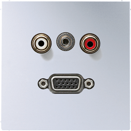 2x Cinch Audio (RCA) / Stereo Jack (TRS 3.5 mm) / VGA