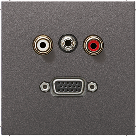 2x Cinch Audio (RCA) / Stereo Jack (TRS 3.5 mm) / VGA