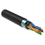 ITK Витая пара F/UTP 5E 4х2х24AWG LDPE черный (305м) РФ/С
