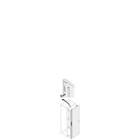 Дверь глухая IP40 H2000мм W300мм