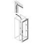 Дверь стек.IP65 12 DIN H2000мм W800мм