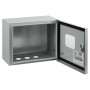 Щит с монтажной панелью металлический ЩМПг (окно)-02 IP54 (250х300х175) SIMPLE