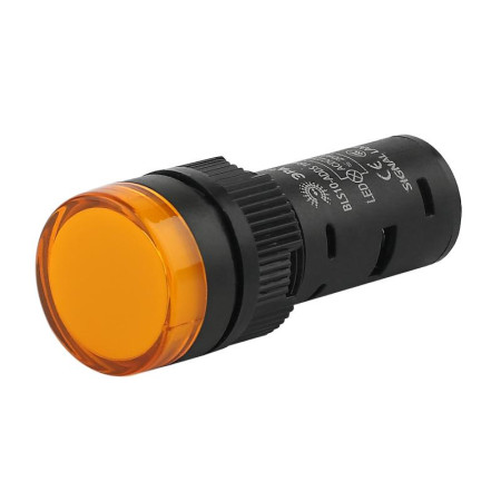 Лампа AD16DS(LED)матрица d16мм желтый 230В AC (20/1000/28000)