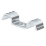 Крепежная скоба металл. двойная, однолапковая 20mm (1015 D 20 G)