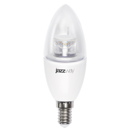 Лампа светодиодная LED 7Вт E14 220В 2700К PLED- DIM C37 CLEAR свеча