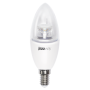 Лампа светодиодная LED 7Вт E14 220В 2700К PLED- DIM C37 CLEAR свеча