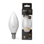 Лампа светодиодная LED 7Вт E14 220В 3000К свеча, диммируемая