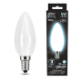 Лампа светодиодная Black LED Filament Свеча OPAL E14 5W 450lm 4100К