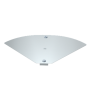 Крышка для угловой секции кабельного листового лотка Magic 204x343 (DFBMV 200 FS)