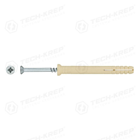 Дюбель-гвоздь нейлон пот. SMX-L 6х60 (1000шт) - накл. ( 5,580 кг)