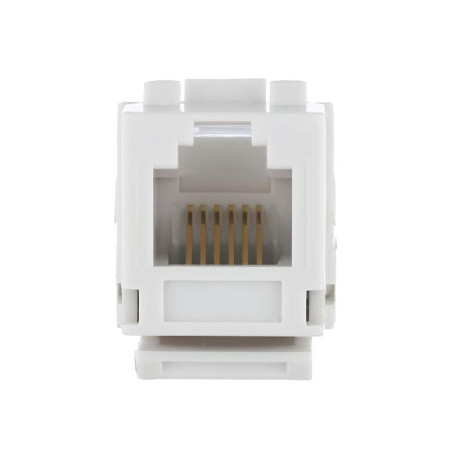 Механизм розетки компьютерной RJ-45, кат.5е, UTP модуль (8 контакта) LK45
