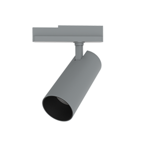 Cветильник светодиодный трековый TT-Vivo Marble 30 Вт 196х265х85 мм угол 35 градусов RAL7045 серый муар