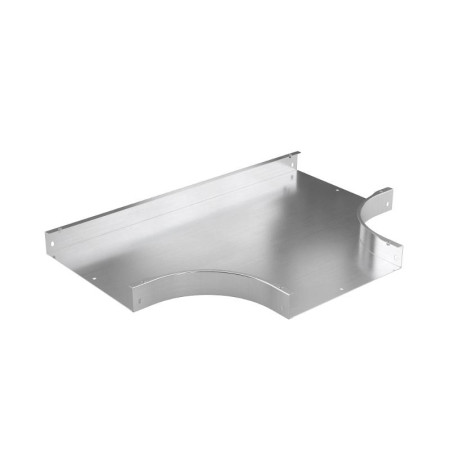 Ответвитель Т-образный 50х75, 0,8 мм, INOX304 в комплекте с крепеж. элемент и соединительными пластинами, необходимыми длямонтаж