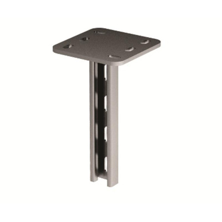 Вертикальный подвес одиночный 41х21, L600, INOX 304