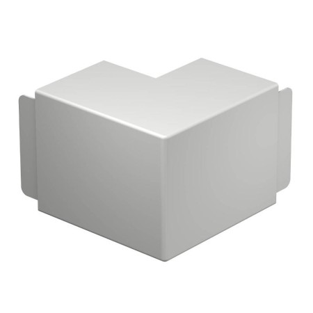 Крышка внешнего угла кабельного канала WDK 100x130 мм (ПВХ,светло-серый) (WDK HA100130LGR)
