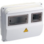 Корпус пластиковый ЩУРн-П 1/3 IP55 (224х270х110,3мм)