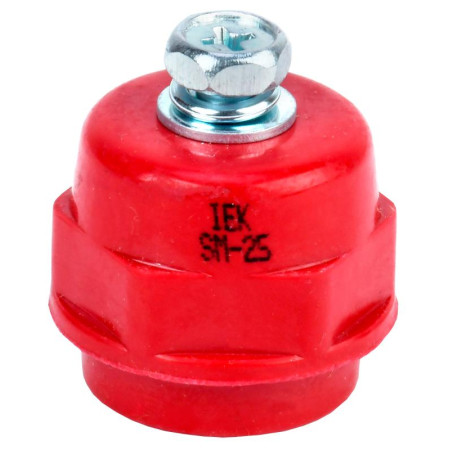 Изолятор SM25 (М6) силовой с болтом