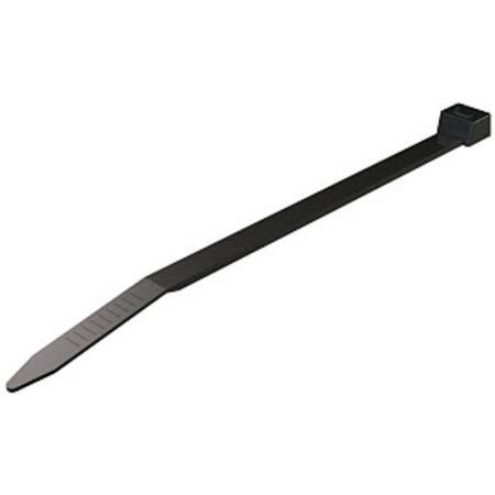 Кабельная стяжка полиамид чёрная УФ стойкая 7,6x300mm (565 7.6x300 SWUV)
