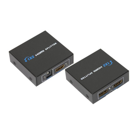 Делитель гнездо HDMI на 2 гнезда HDMI, металл