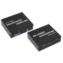 Конвертер HDMI на VGA + Стерео 3,5 мм, металл