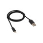 USB кабель для iPhone 5/6/7 моделей шнур 1 м черный