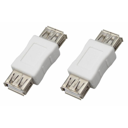 Переходник гнездо USB-А (Female)-гнездо USB-А (Female)