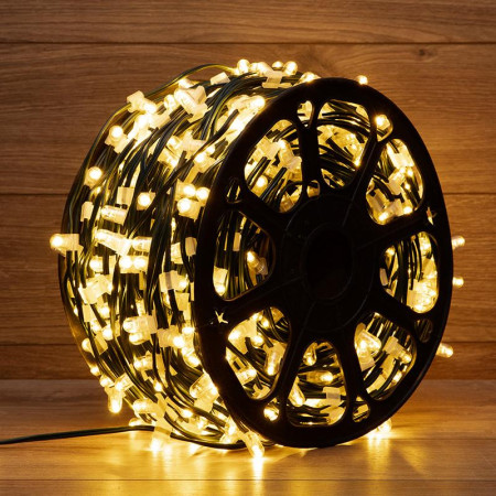 Гирлянда "LED ClipLight" 12V 150 мм, цвет диодов ТЕПЛЫЙ БЕЛЫЙ