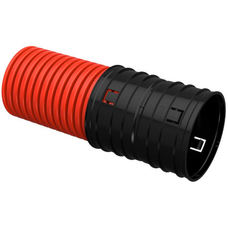 ELASTA Труба гофр. двустенная жесткая ПНД d160мм (5,7м)