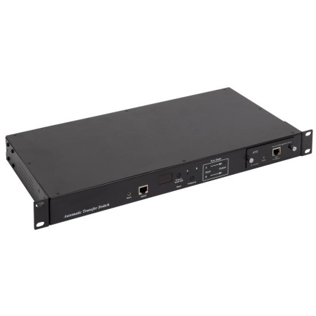 Переключатель авт. ATS 19" 1U 16А с разъемами