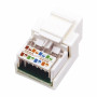 Гнездо вставка RJ-45 (Keystone Jack) CAT5e, ТИП-1