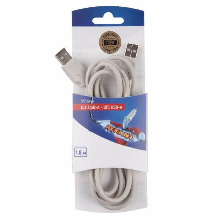 Шнур шт. USB-А - шт. USB-A 1.8M