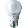 Лампа светодиодная LED 5Вт Е27 230В 2700К NLL-P-G45-5-230-2.7K-E27 шарик матовый