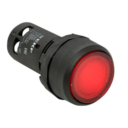 Кнопка SW2C-10D с подсветкой красная NC 230В  PROxima