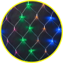Гирлянда световая  NGF-N01-156RGBY-12-1.5x1.5m-230-TR-IP20