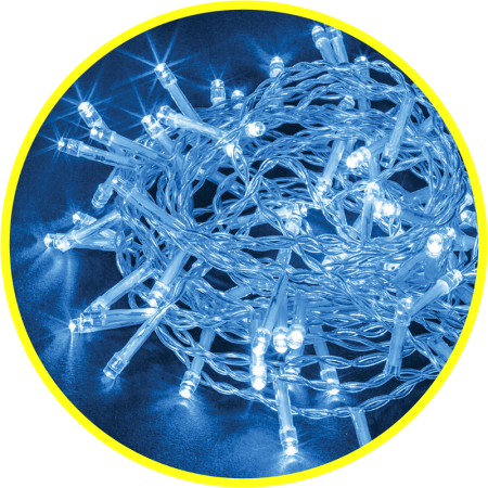 Гирлянда световая  NGF-S01-100B-5-6.5m-230-C8-TR-IP20