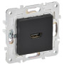 SKANDY Розетка HDMI SK-H01Bl черный