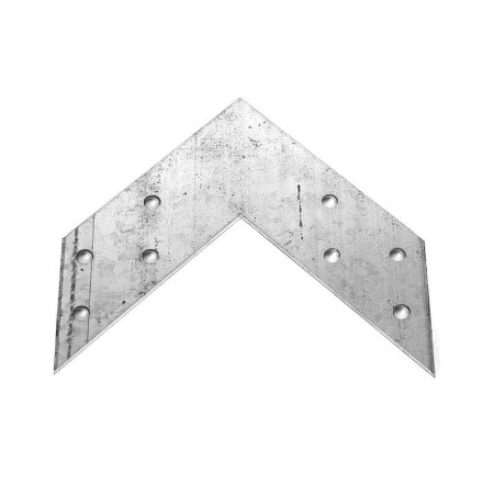 Соединитель угловой 120х35x2, оцинкованный - накл.