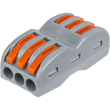 Клеммы монтажные 14 220 NTC-R-3x3-6-50 (50 шт/упак)