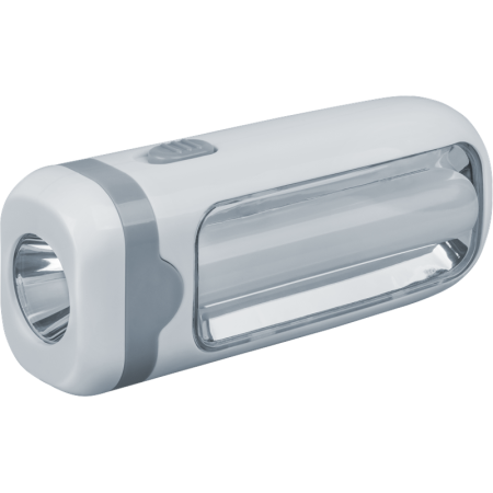 Фонарь аккумуляторный NPT-CP19-ACCU Пласт.1LED 3Вт+10LED 2Вт, акк.4.5В,800 мАч