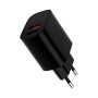 Сетевое зарядное устройство 2 x USB, 5V, 2.4 A, черное