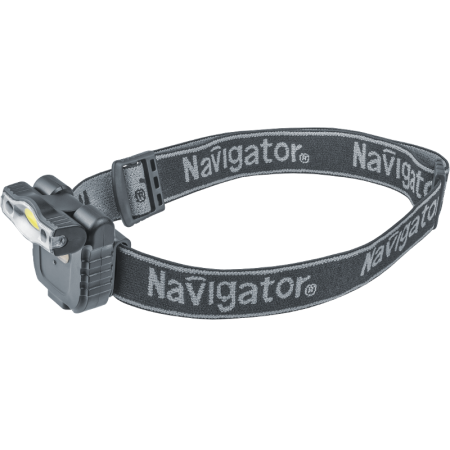 Фонарь налобный 93 190 NPT-H27-ACCU 1COB LED 3Вт 1реж. Li-pol 0,5Ач